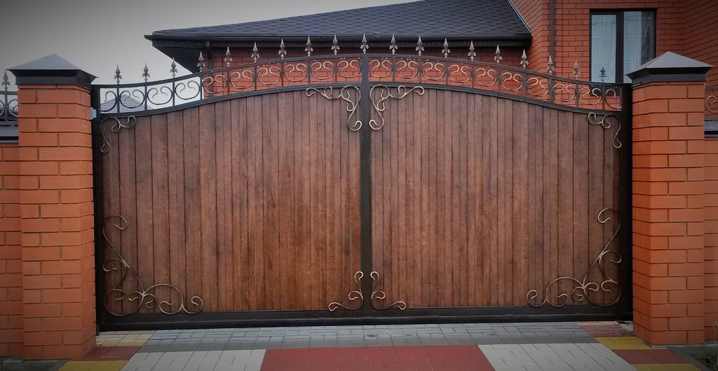 Купить простые ворота для дома: советы по выбору, установке и уходу в Щекино от 32932 руб | Компания Титанзабор