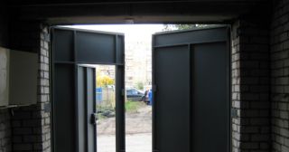 Купить гаражные ворота распашные Щекино, цена от 3860 руб.